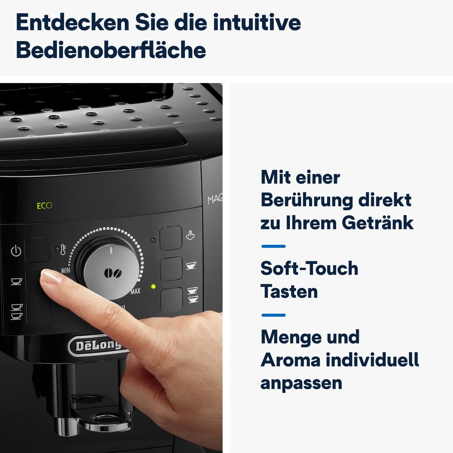 De’Longhi Magnifica S Kaffeevollautomat – Schwarz