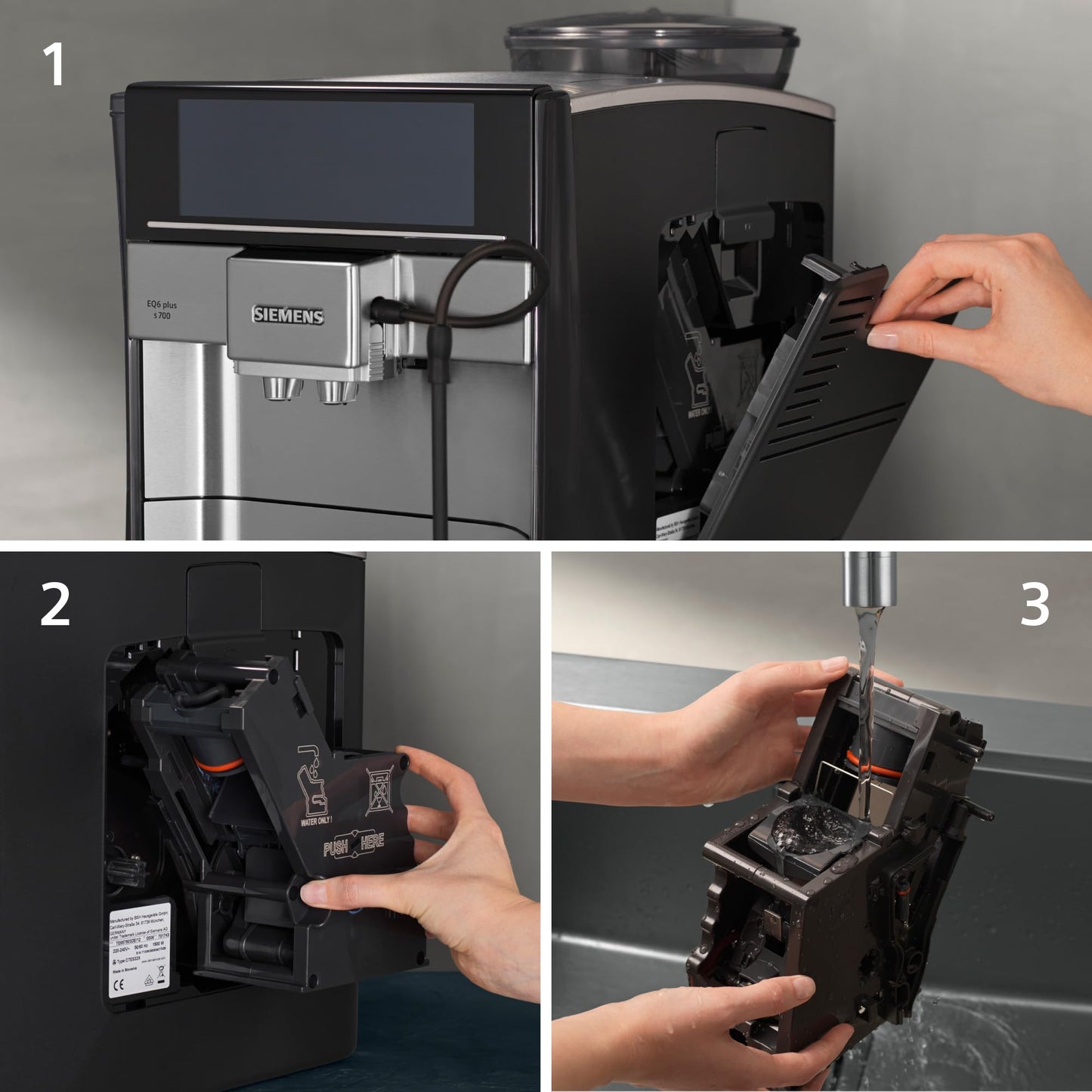 Siemens EQ6 Plus S700 Kaffeevollautomat mit Milchsystem