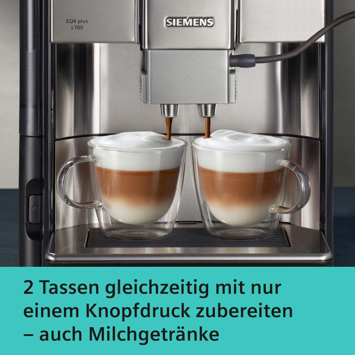 Siemens EQ6 Plus S700 Kaffeevollautomat mit Milchsystem